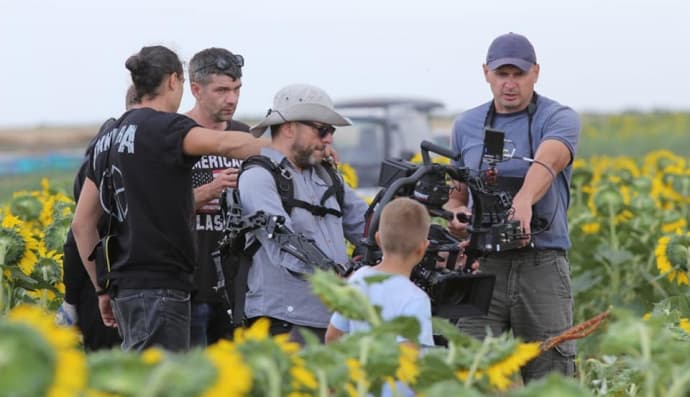 Зйомки фільму Сенцова