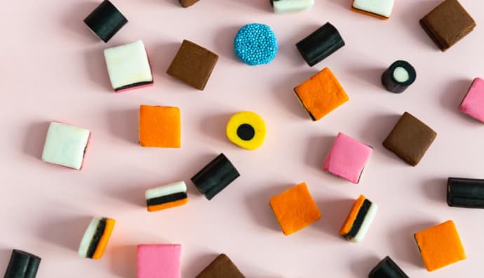 Конфеты из лакрицы