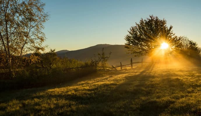 Карпаты осенью