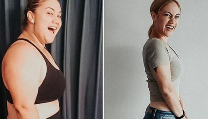 Схудла жінка