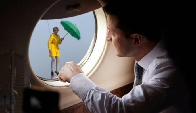 Зеленский и Верещук