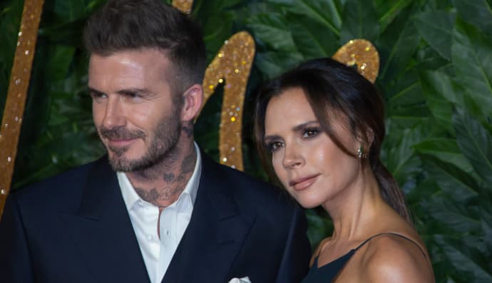 Виктория и Дэвид Бекхэмы