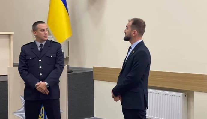 Нардеп Юрченко в Голосеевском отделении полиции