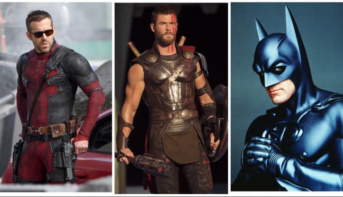 Самые сексуальные мужчины - супергерои