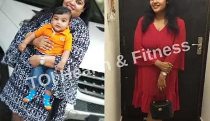 Схудла жінка