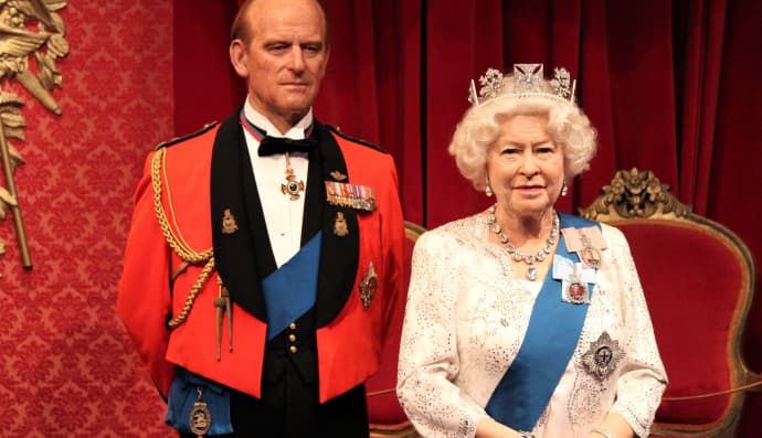 Принц Філіпп та королева Єлизавета II