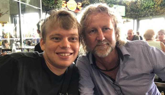 Корі Барк і його ментор Гаррі