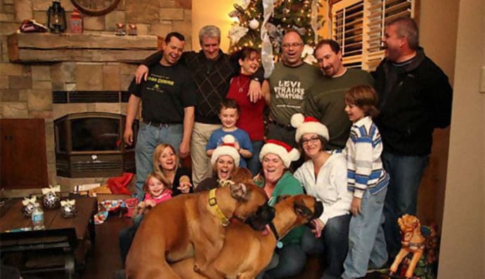 Святкові сімейні фото