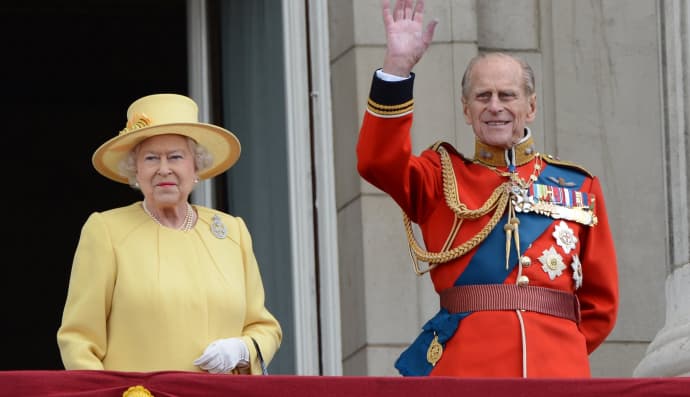 Королева Єлизавета ІІ і принц Філіп