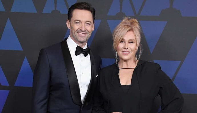 Г'ю Джекман та Деборра