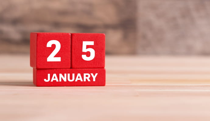 25 января