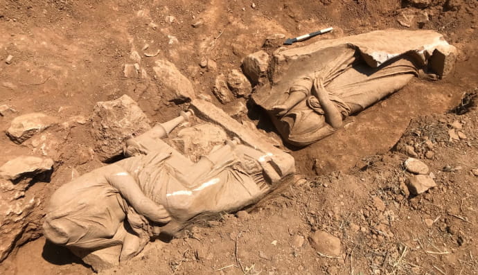 Раскопки в Греции