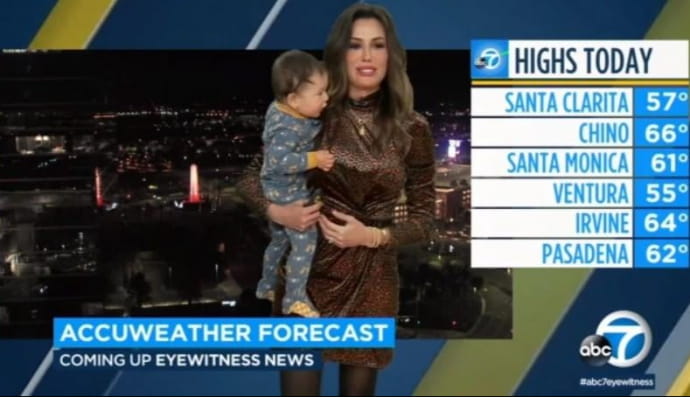 Ведуча прогнозу погоди