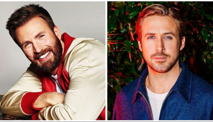 Крис Эванс и Райан Гослинг