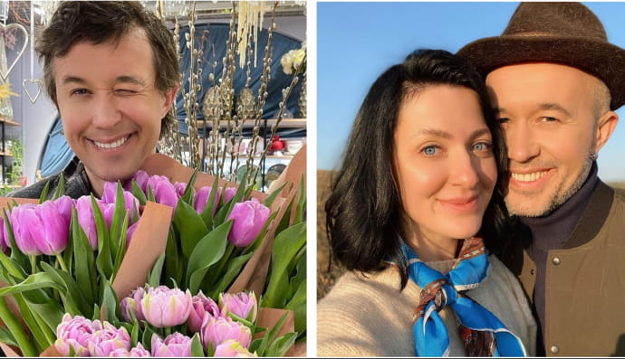 Сергій Бабкін із дружиною