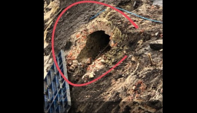 Кирпичные подземные сооружения во Львове