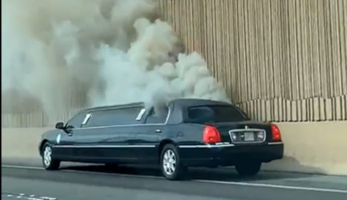 Пожежа в лімузині