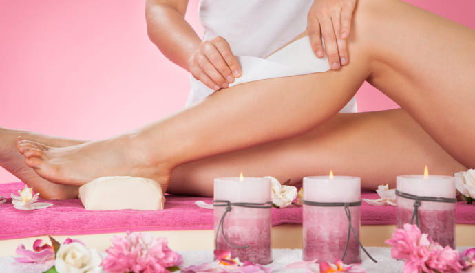 Епіляція, воск, ноги