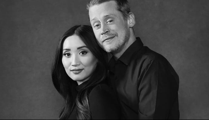 Маколей Калкин и Бренда Сонг