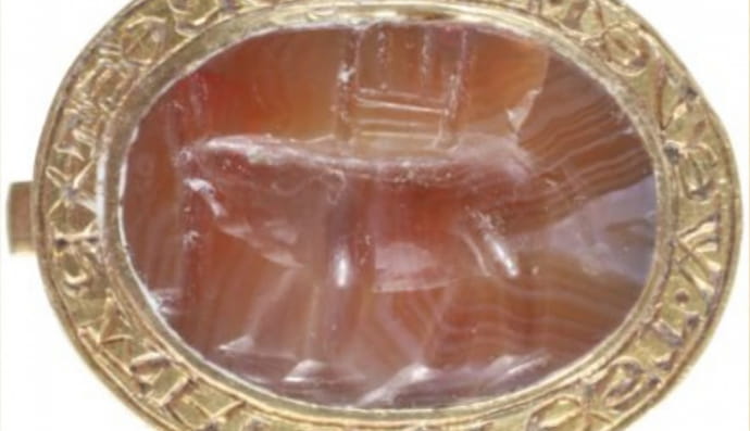 Золота печатка