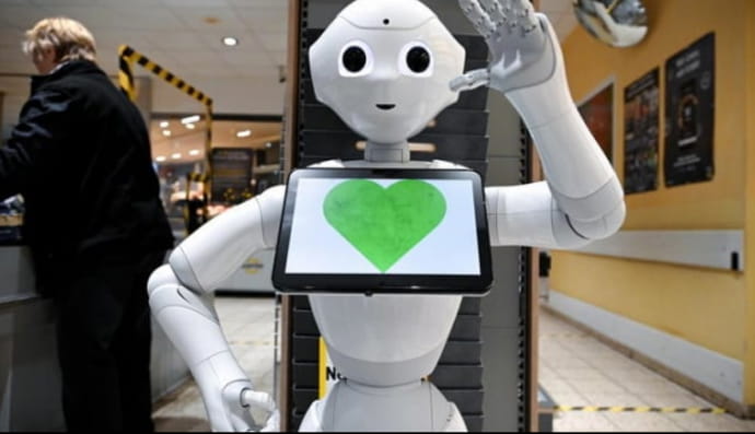 робот, думающий вслух