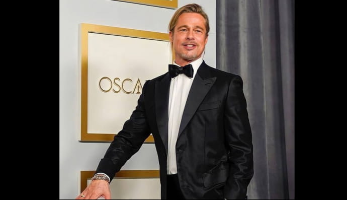 Бред Пітт на церемонії "Оскар-2021"