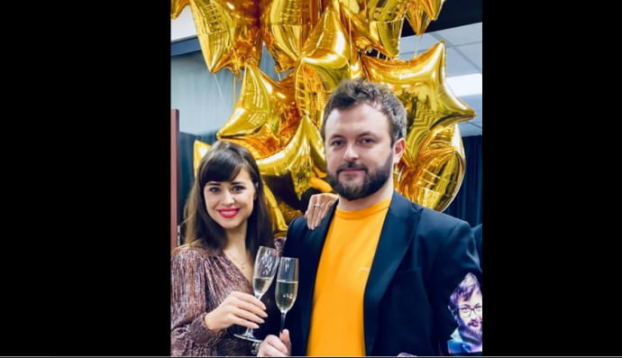 Дзідзьо та його дружина