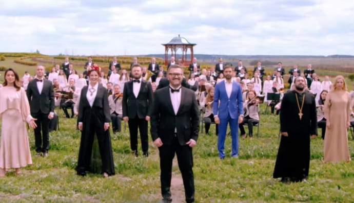 Пономарев снял клип к Пасхе