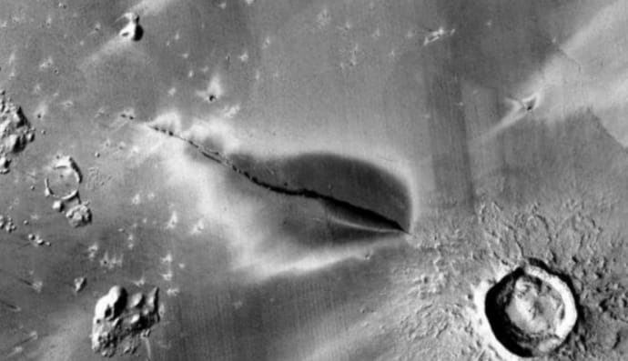 вулкан на Марсі