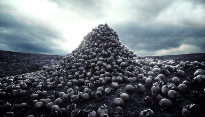 Людські черепи