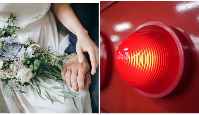 Весілля та сигнальна тривога