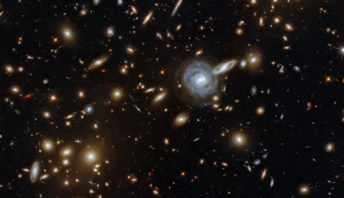 Hubble сделал уникальный снимок планет