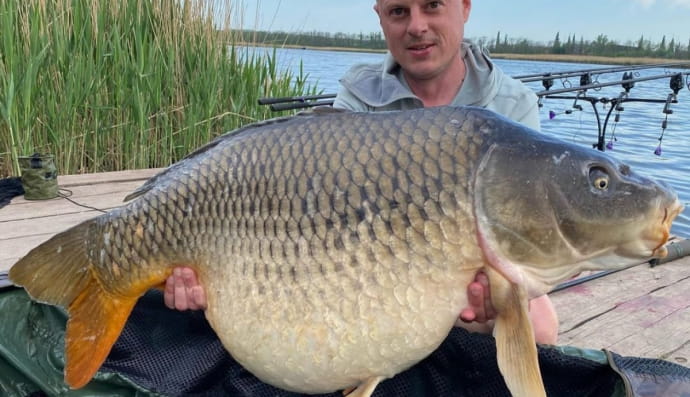 Виктор Вацко и карп