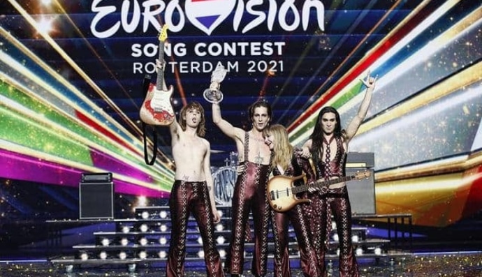 Победитель Евровидения-2021, группа Måneskin, Италия