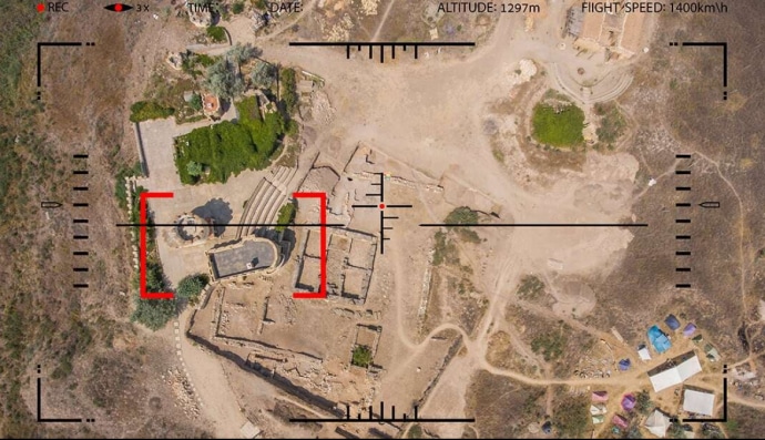 Атака беспилотника