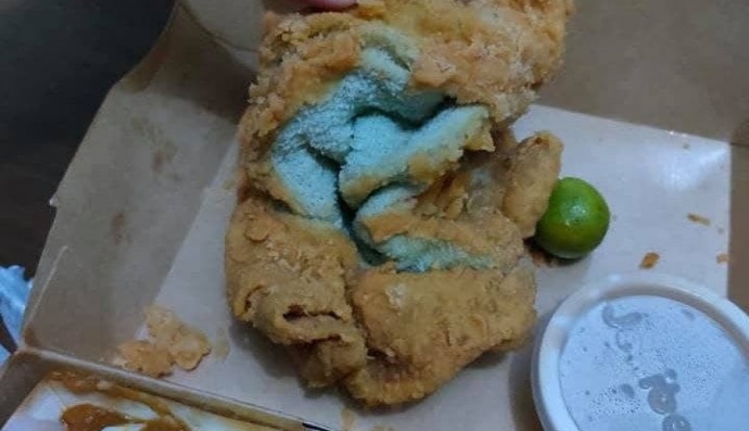 Обжаренное во фритюре полотенце 