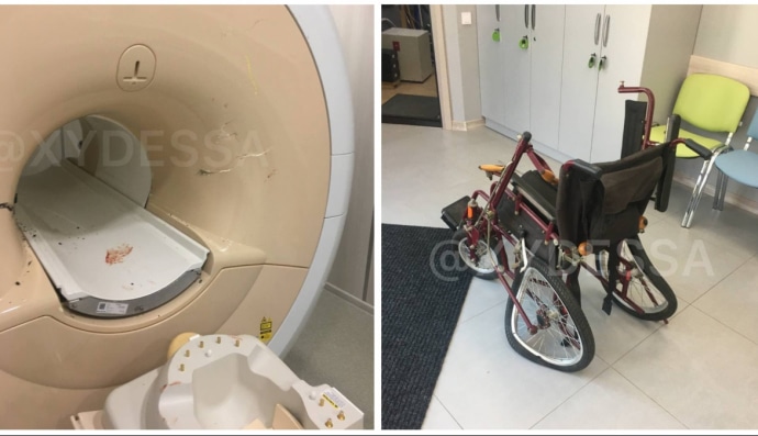 Инцидент с аппаратом МРТ в Одессе