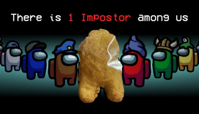 Нагетс Among Us