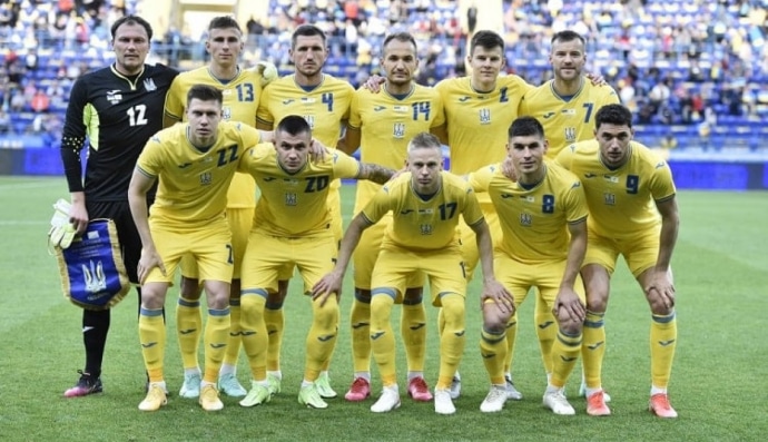 Сборная Украины против Кипра