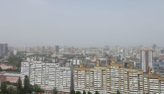 Смог у Києві