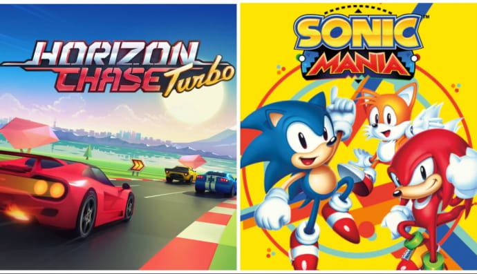 Horizon Chase Turbo та Sonic Mania