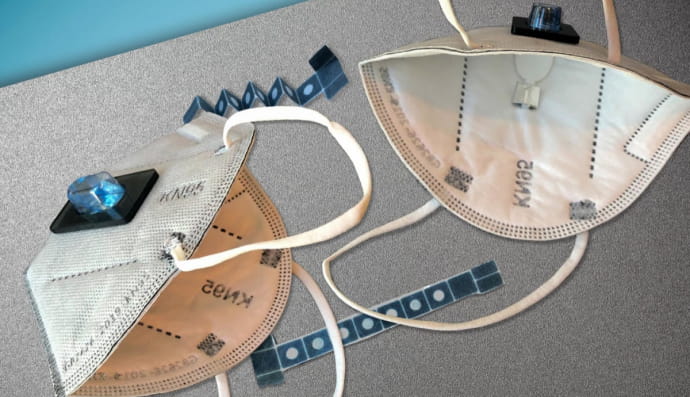 Маска с индикатором