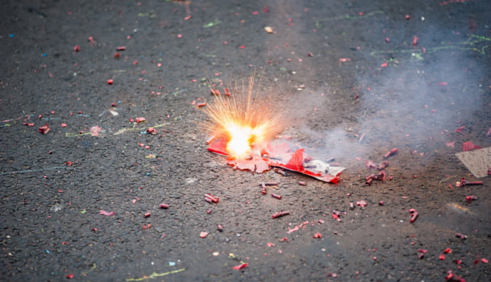 Вибух петарди