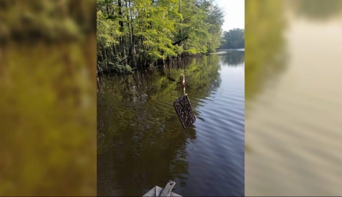 Найденный iPhone во время рыбалки 