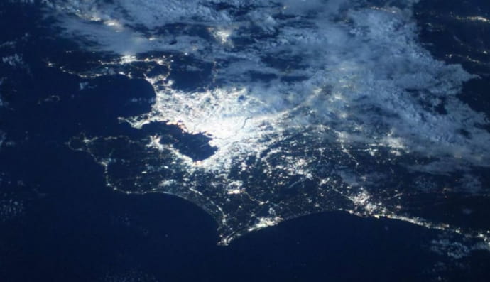 Астронавт НАСА показал, как выглядит Токио во время Олимпиады-2020