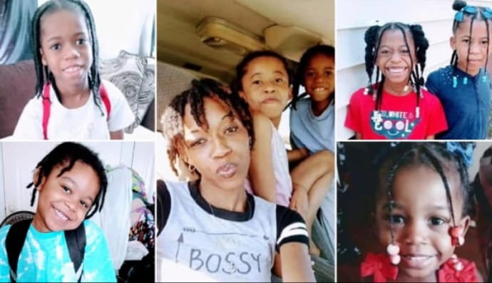 Сабрина Дуниган и ее дети