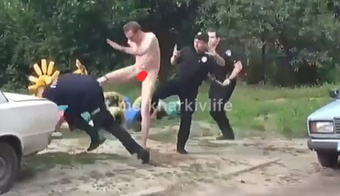 Драка в Харькове