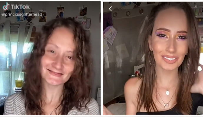 TikTok-блогерка princxssglitterhead