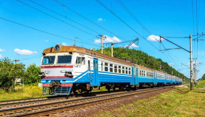 Електричка "Укрзалізниці"