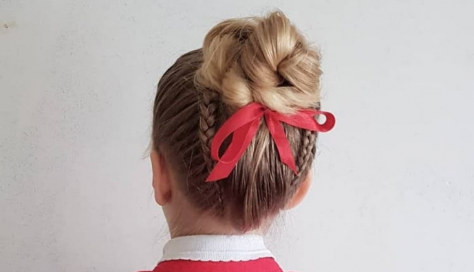 Зачіски для дівчаток